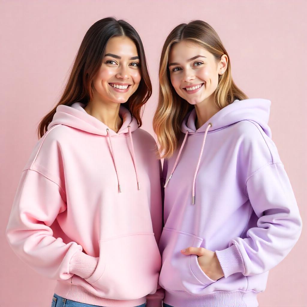 Pink & Lavender Hoodie Combo